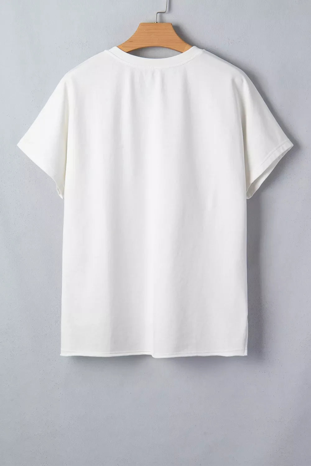 Patriot Star Patched Notched Neck Mineral Washed Tee