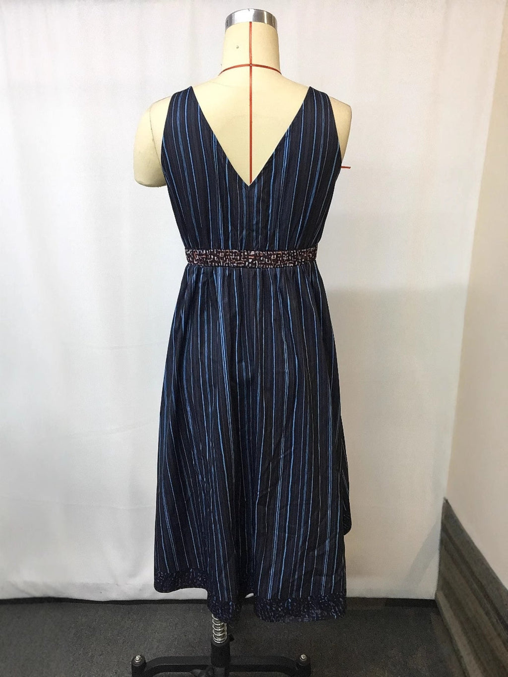 Full Size V-Neck Sleeveless Mini Dress Plus Size