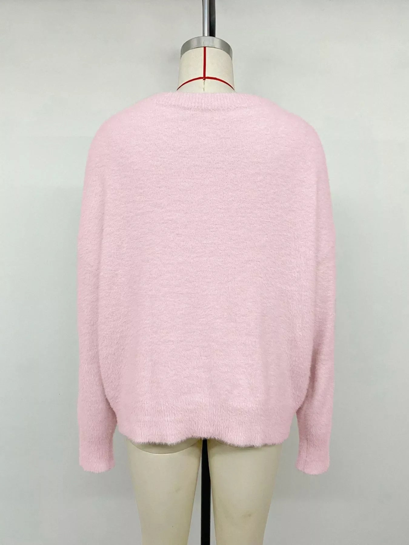 Fluffy Long Sleeve Sweater