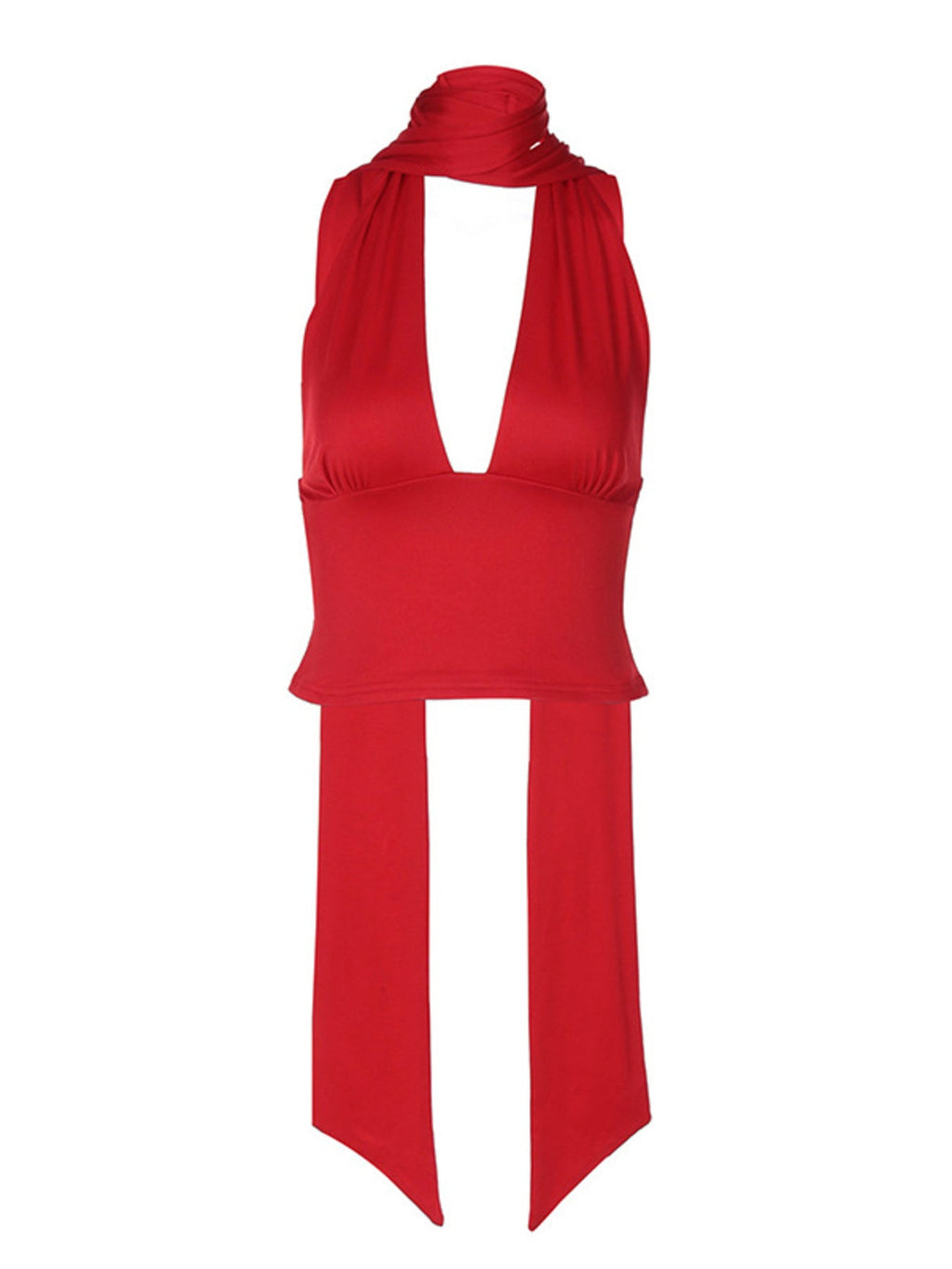 Halter Neck Tie Cami