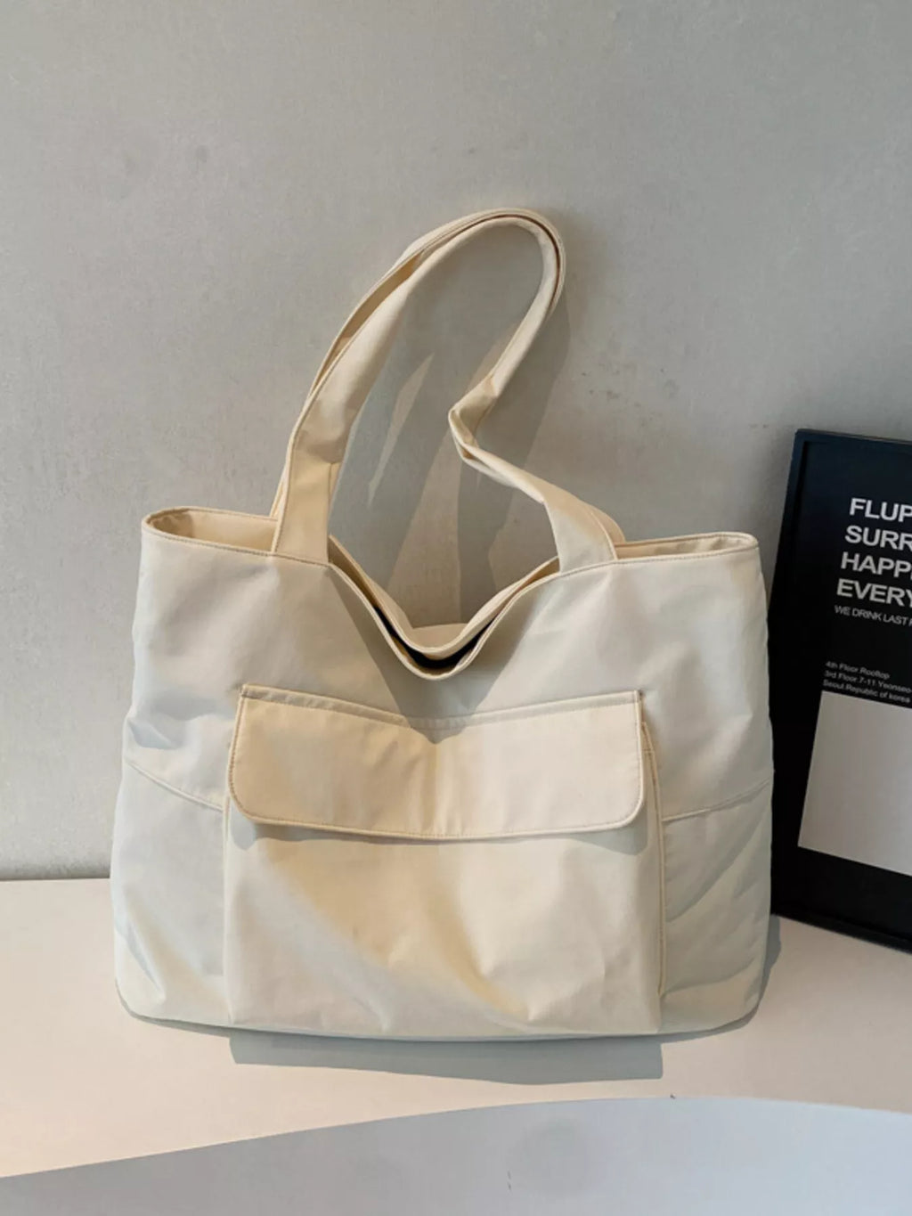 Lightweight Nylon Shoulder Bag