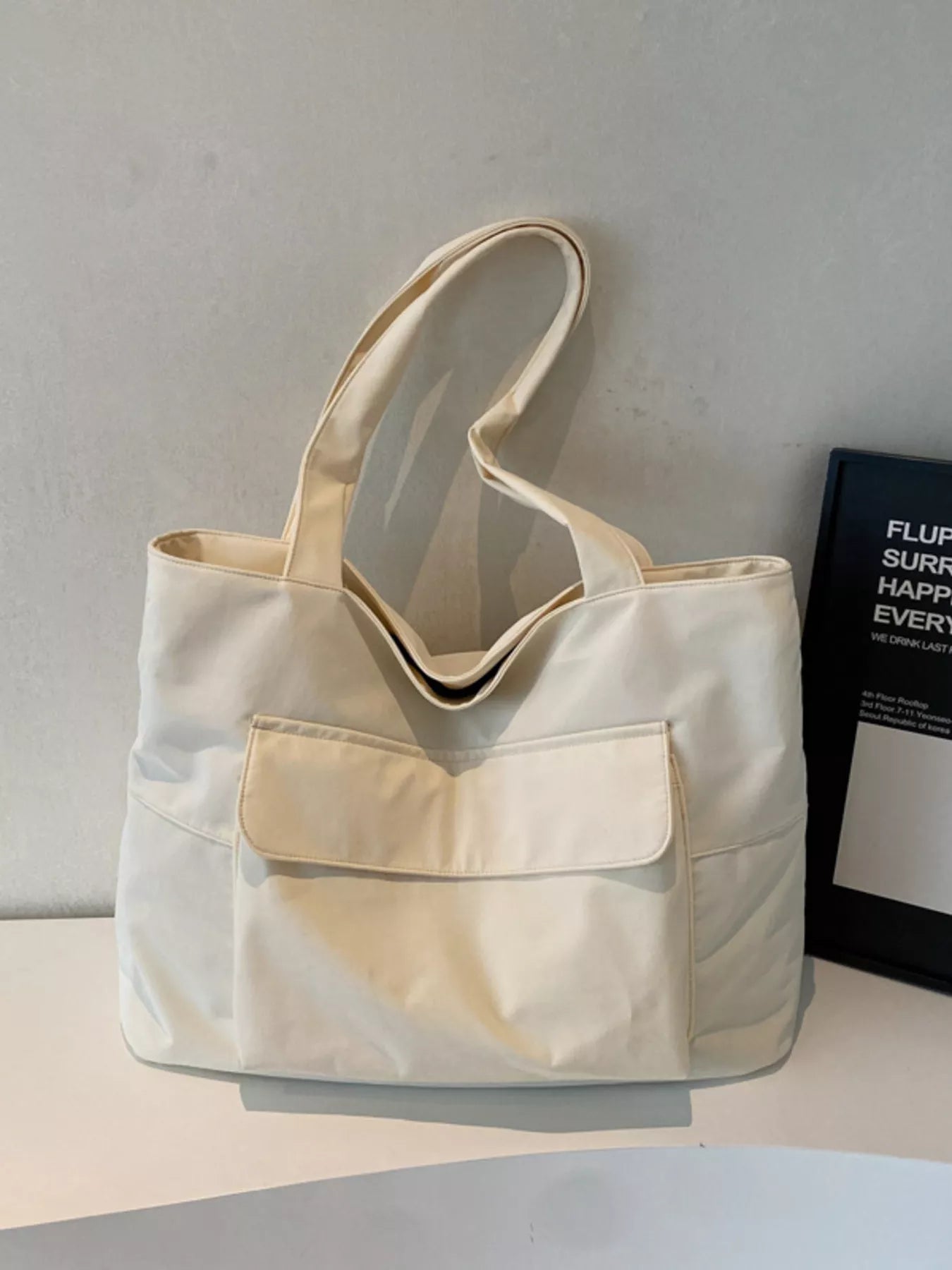Lightweight Nylon Shoulder Bag