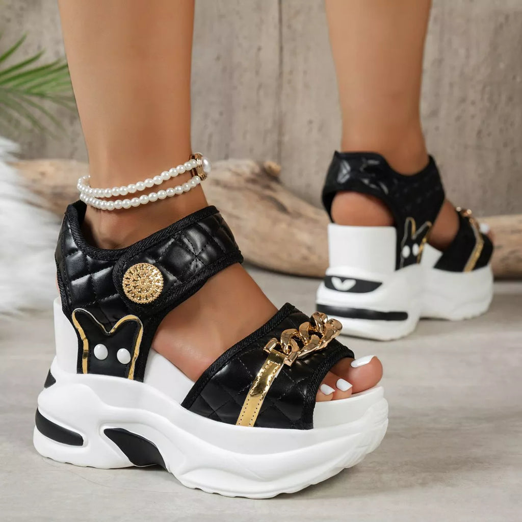 Open Toe Platform Sandals