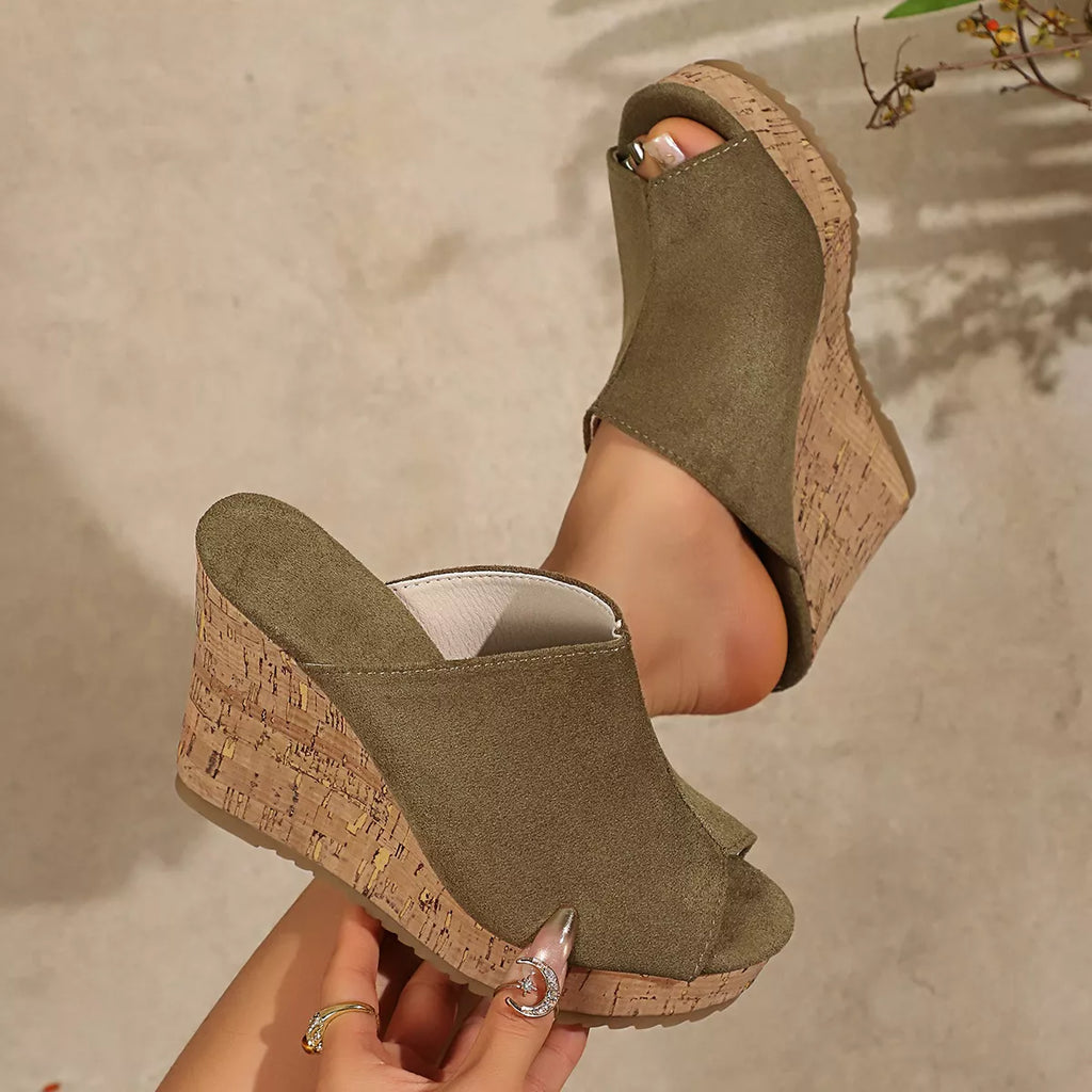 Open Toe Wedge Sandals