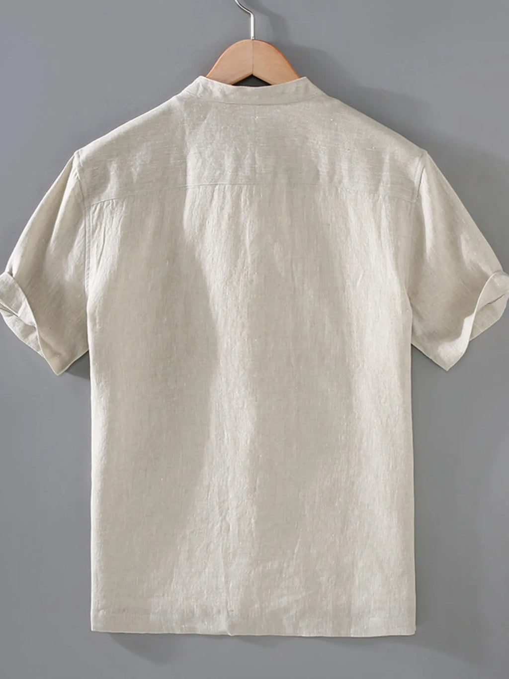 Men's Plus Size Button Up Short Sleeve Shirt