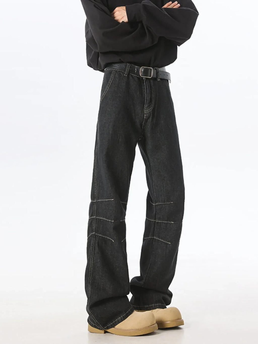 Men's Wide Leg Jeans