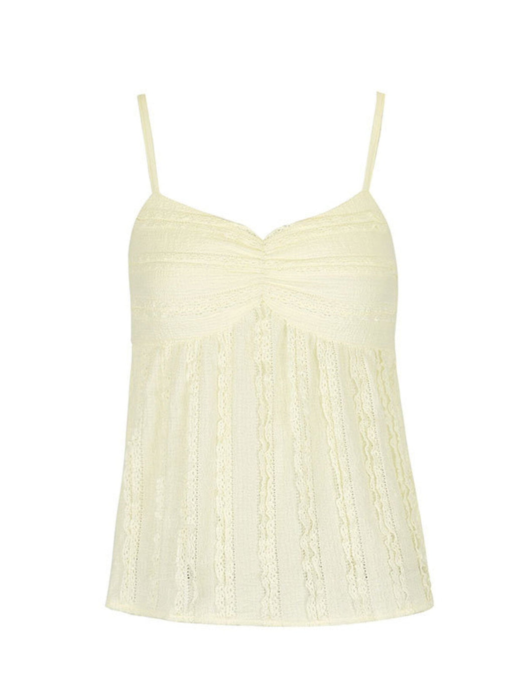 Textured Sweetheart Neck Cami