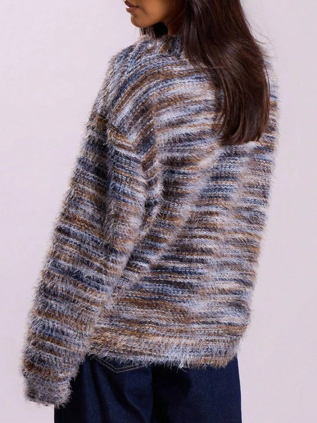 Textured Knit Button-Down Cardigan