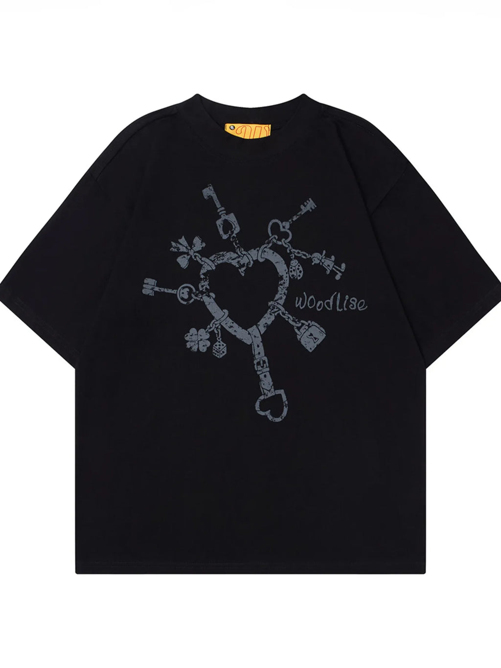 Men's Graphic Round Neck Short Sleeve T-Shirt
