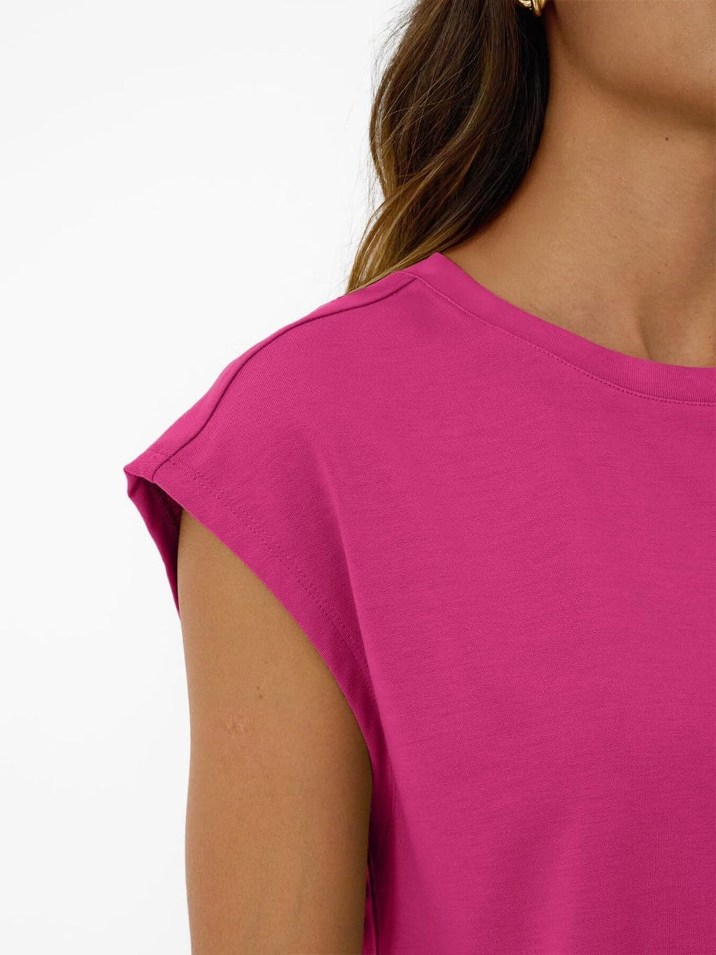 Round Neck Cap Sleeve Top and Shorts Set