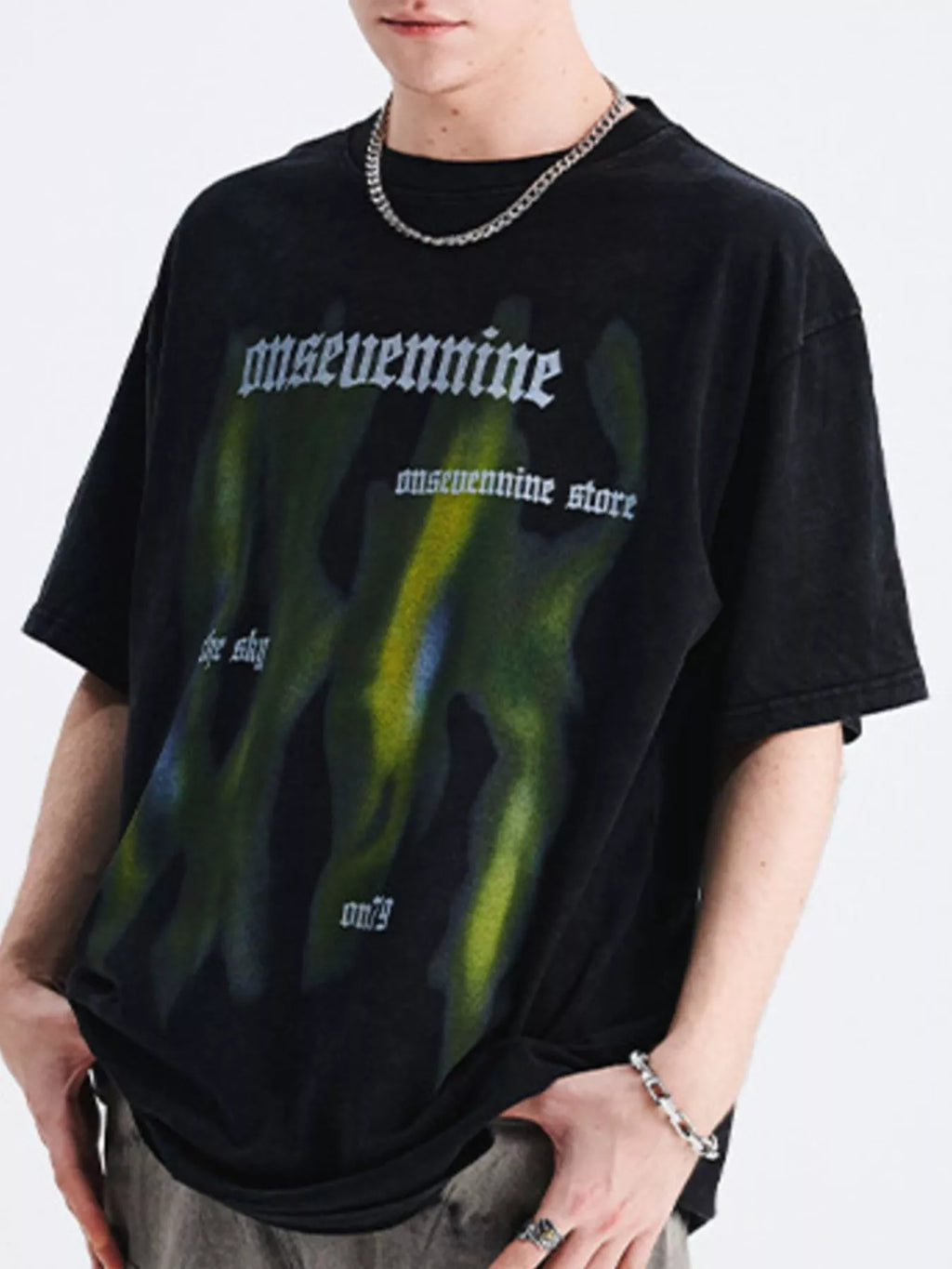 Men's Vintage Graphic Oversized T-Shirt