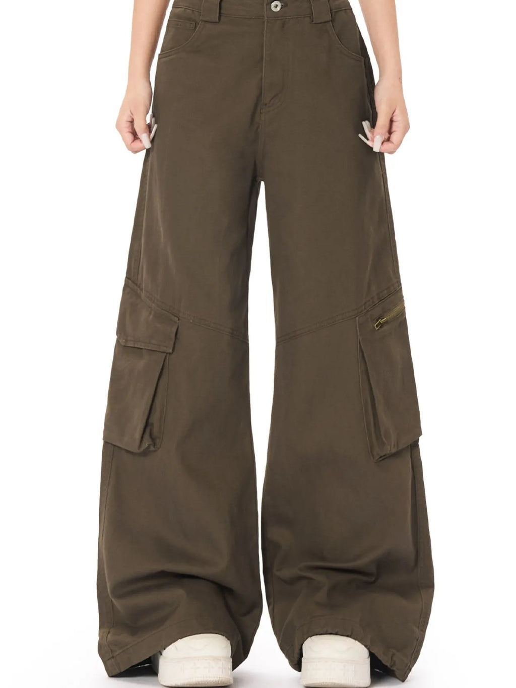Men's Wide Leg Cargo Pants