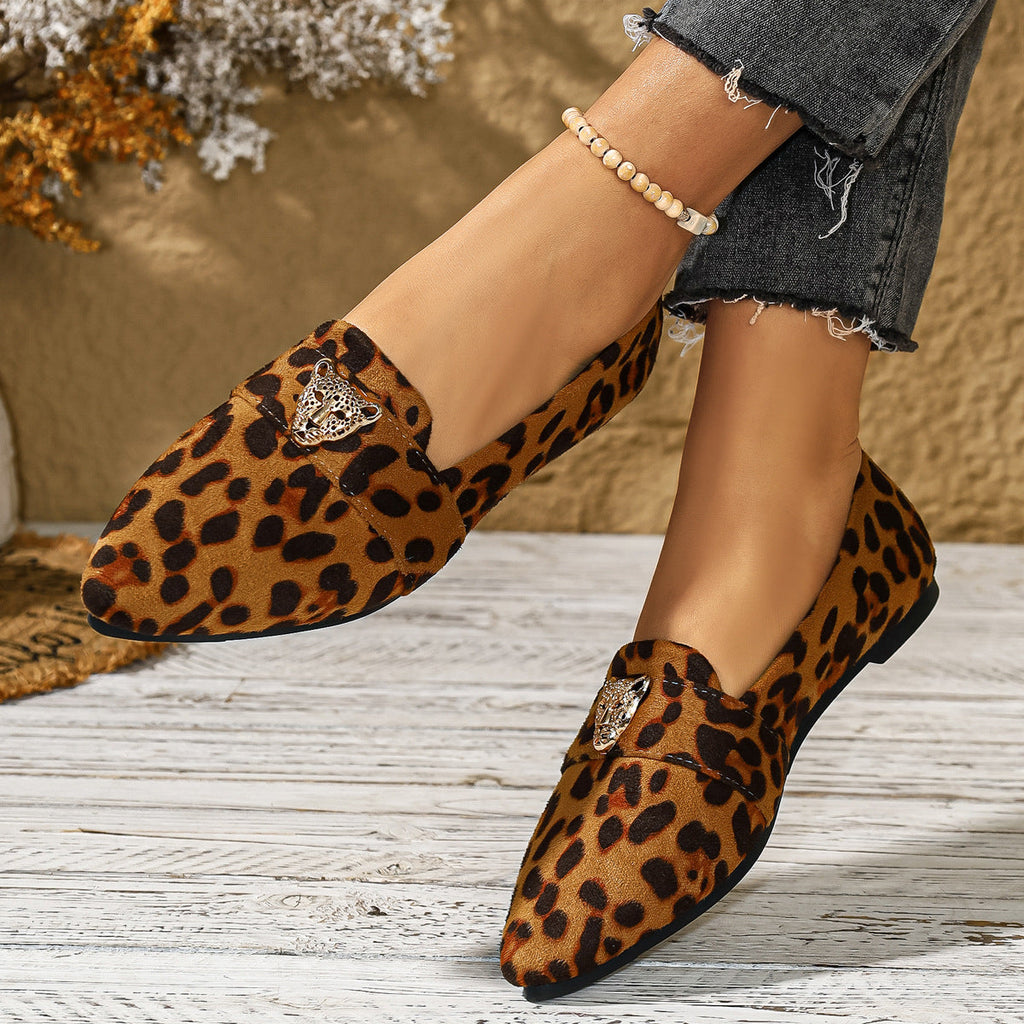 Point Toe Slip-Ons