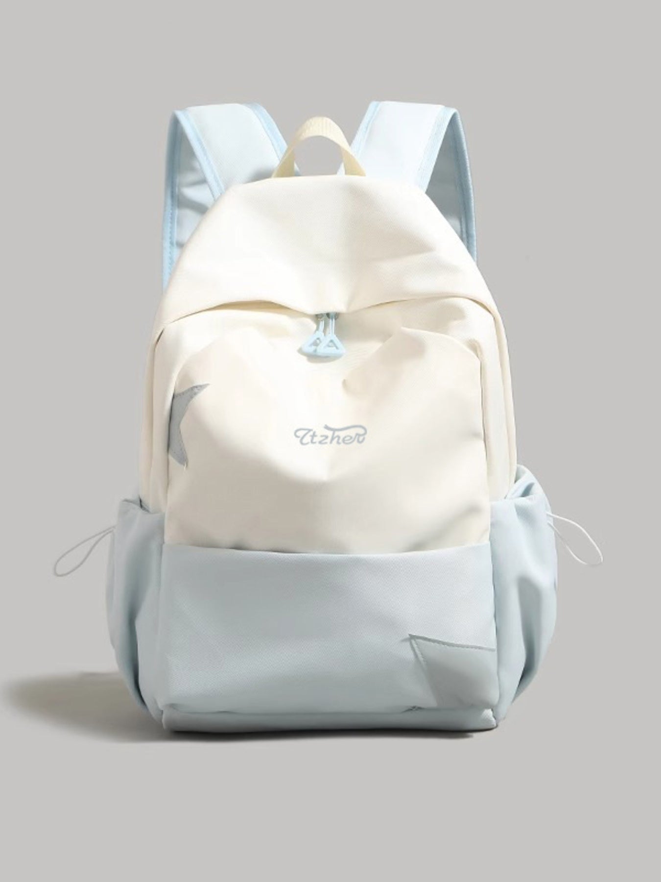 Two-Tone Lightweight Backpack Bag