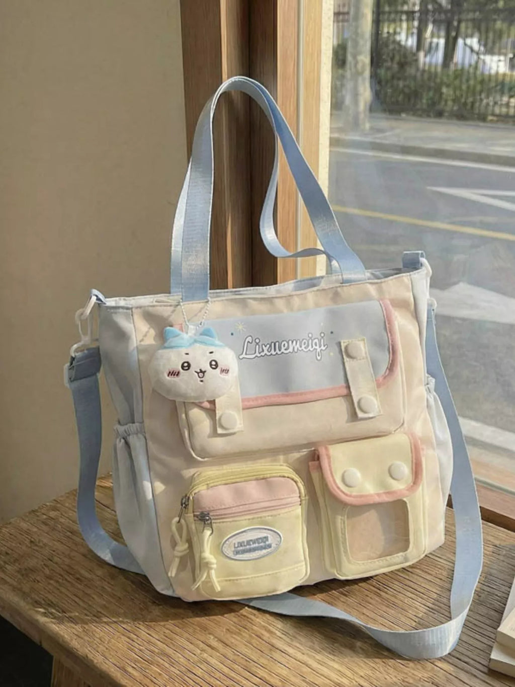 Multi-Pocket Shoulder Bag