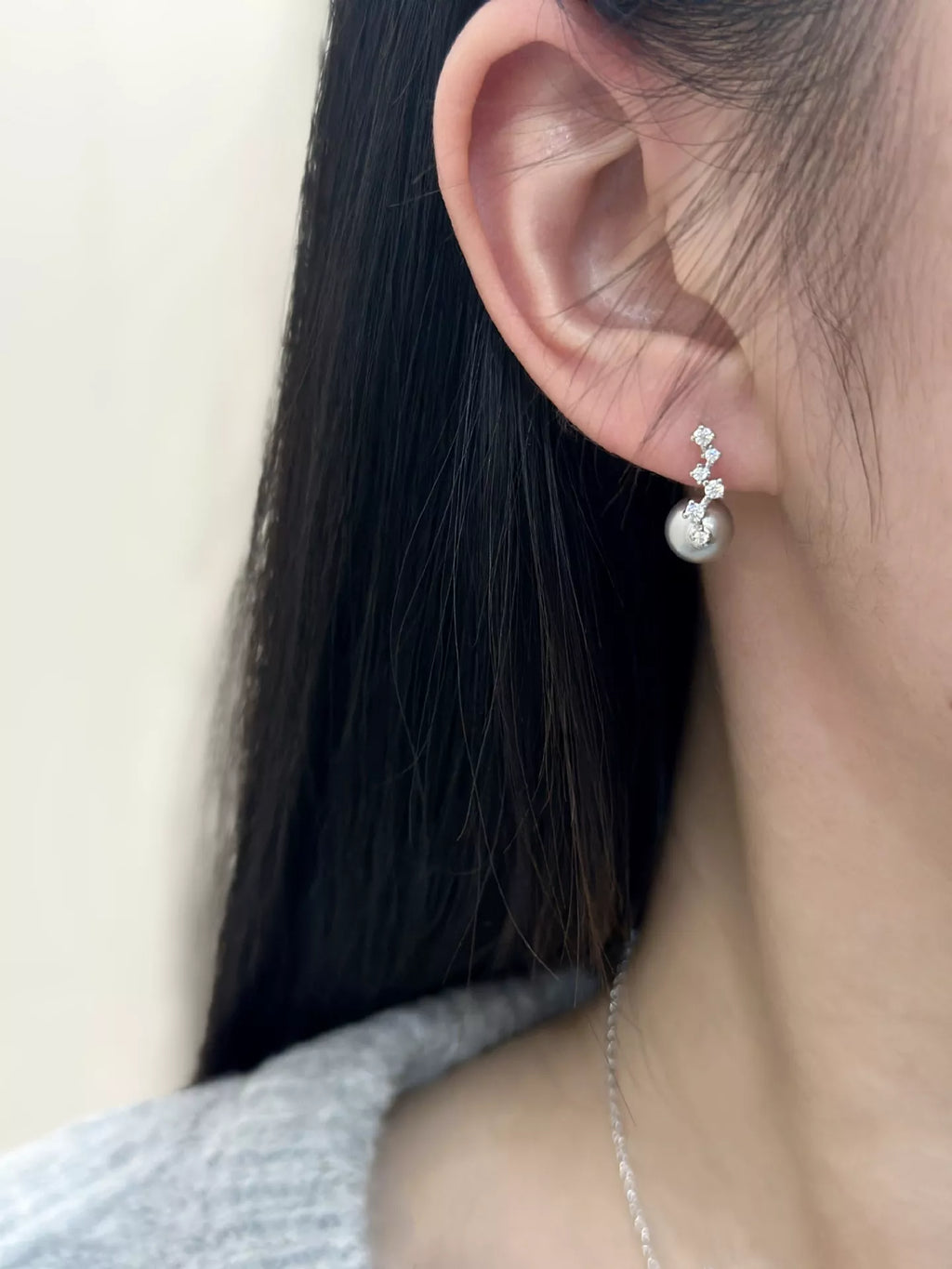 925 Sterling Silver Zircon Earrings