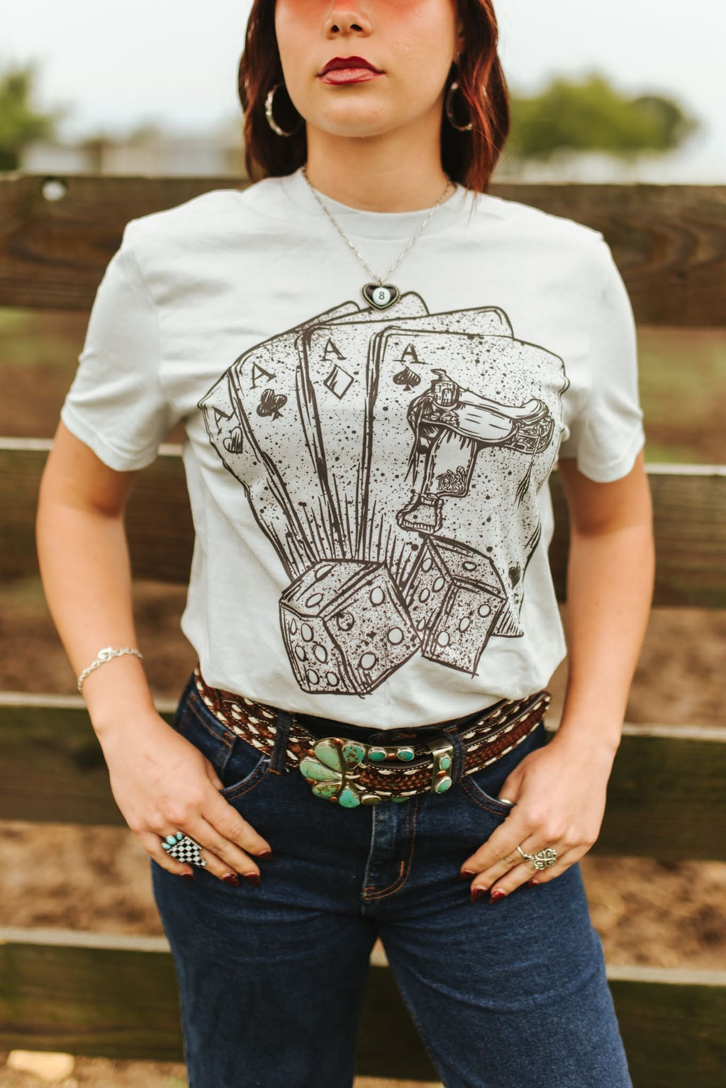 Aces And Dice Graphic Tee