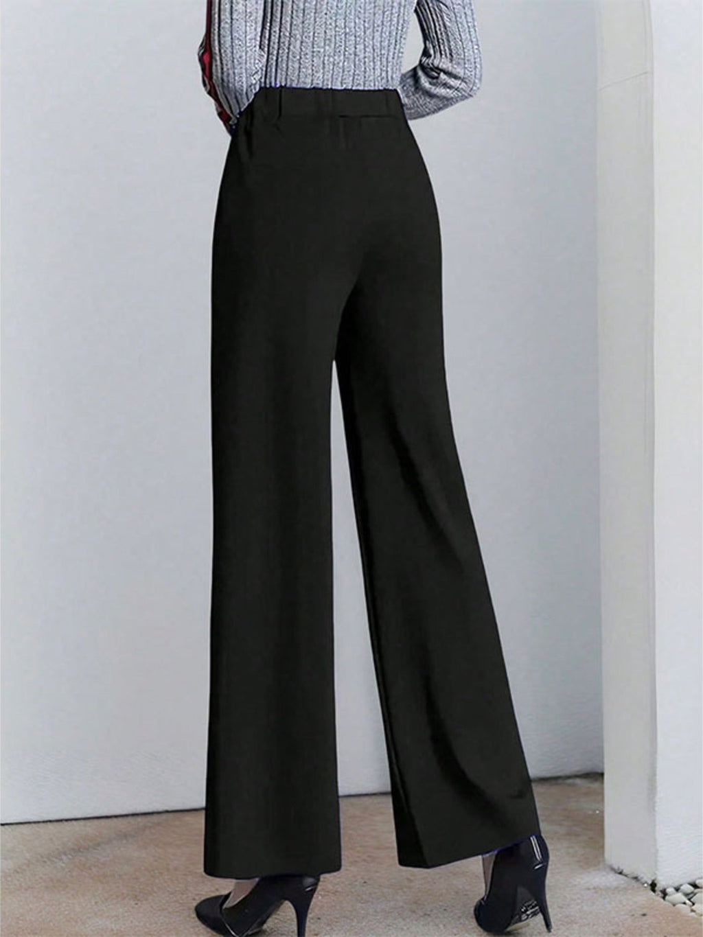 High-Waisted Wide Leg Pants