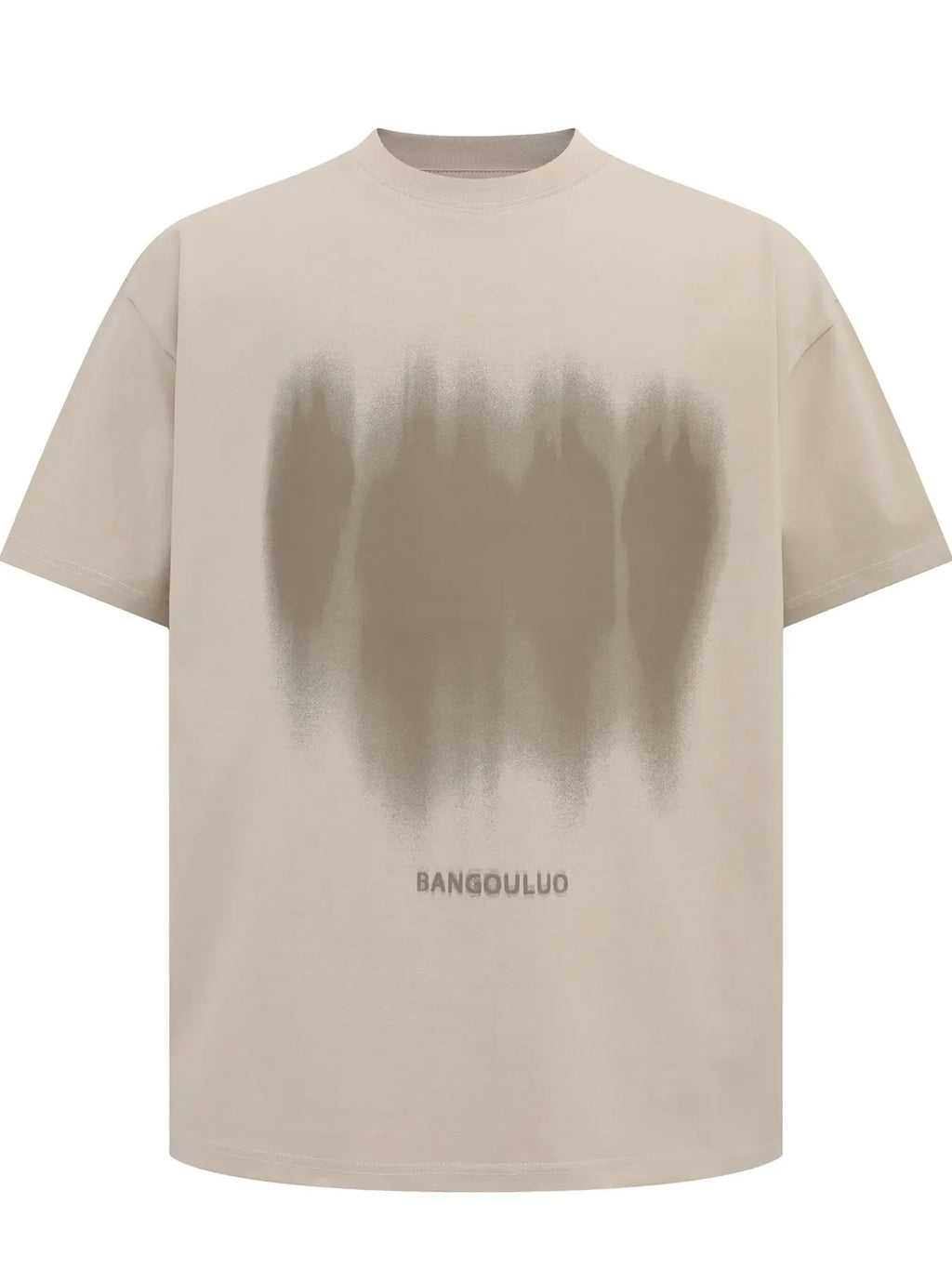 Men's Round Neck Short Sleeve Oversized T-Shirt