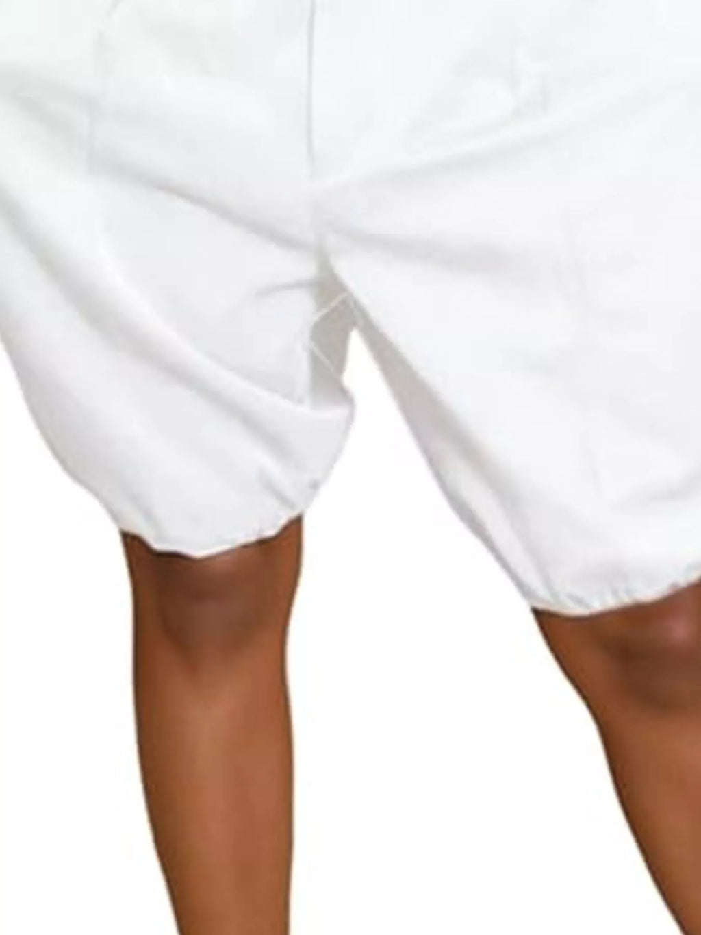 Pleated Detail High Waist Shorts