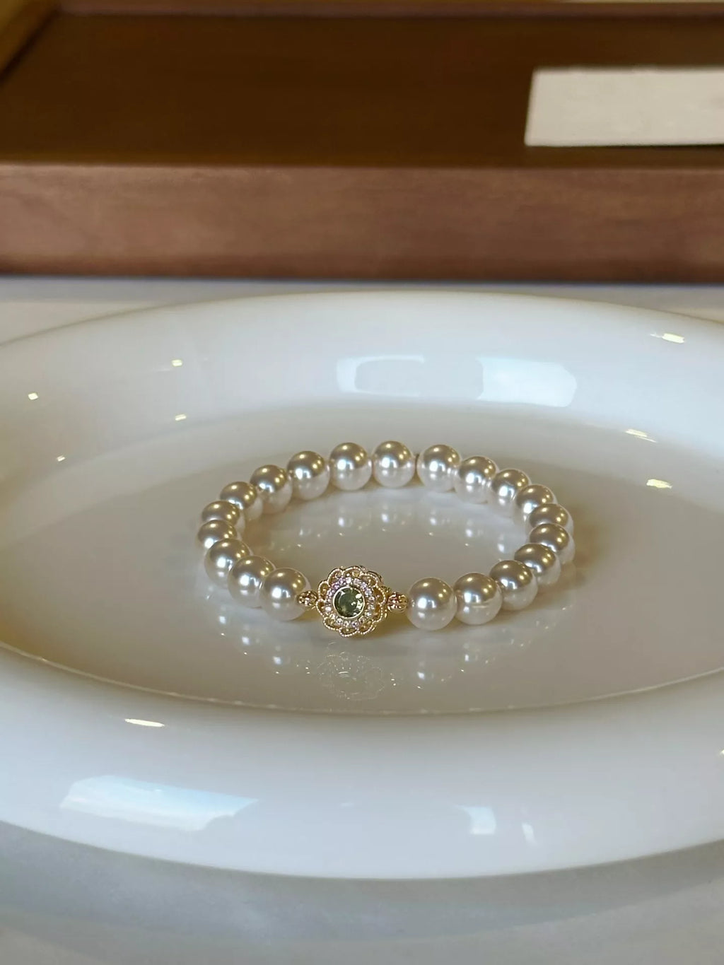 Pearl Flower Bracelet