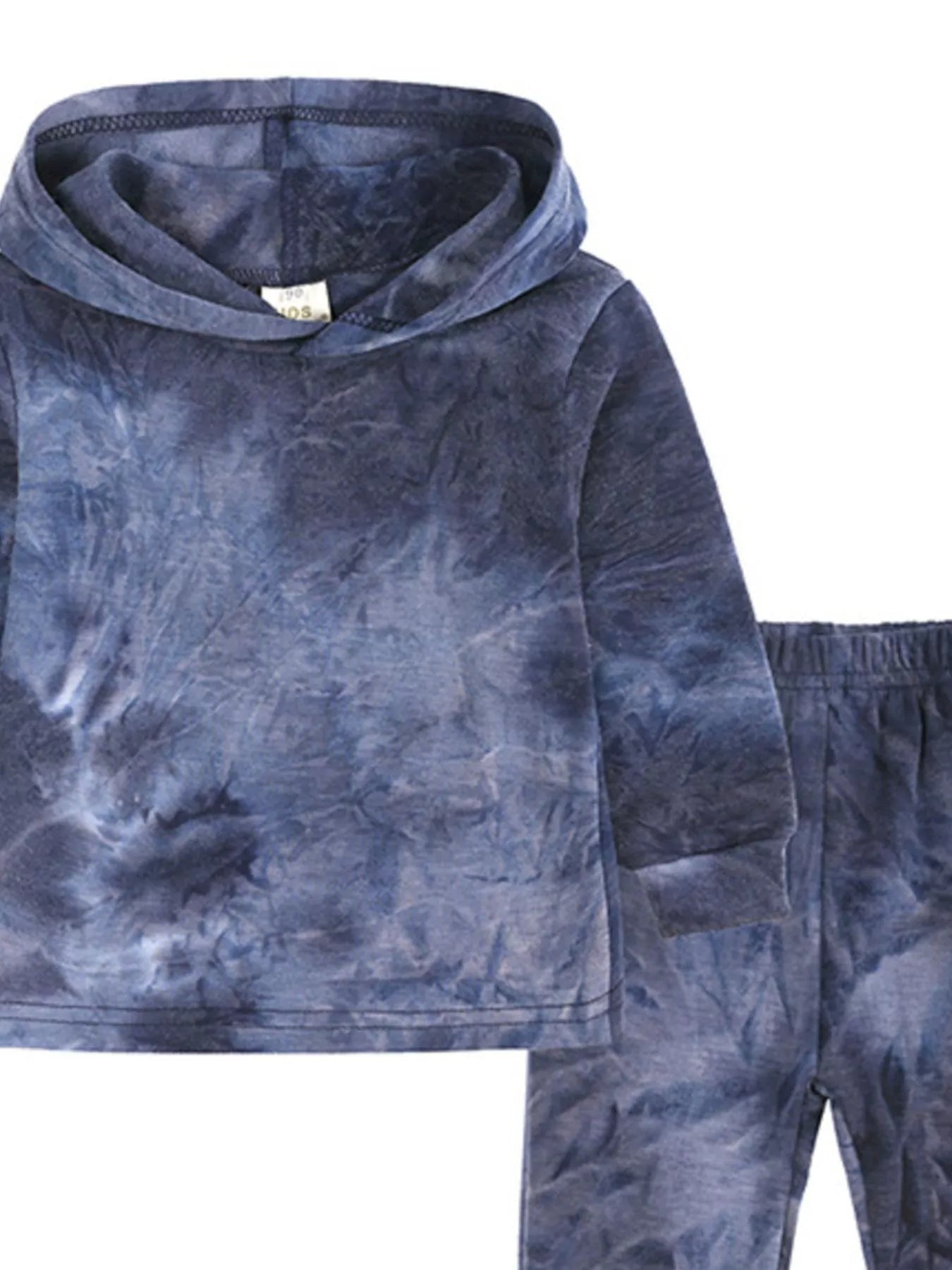 Children's Tie-Dye Hoodie and Pants Set