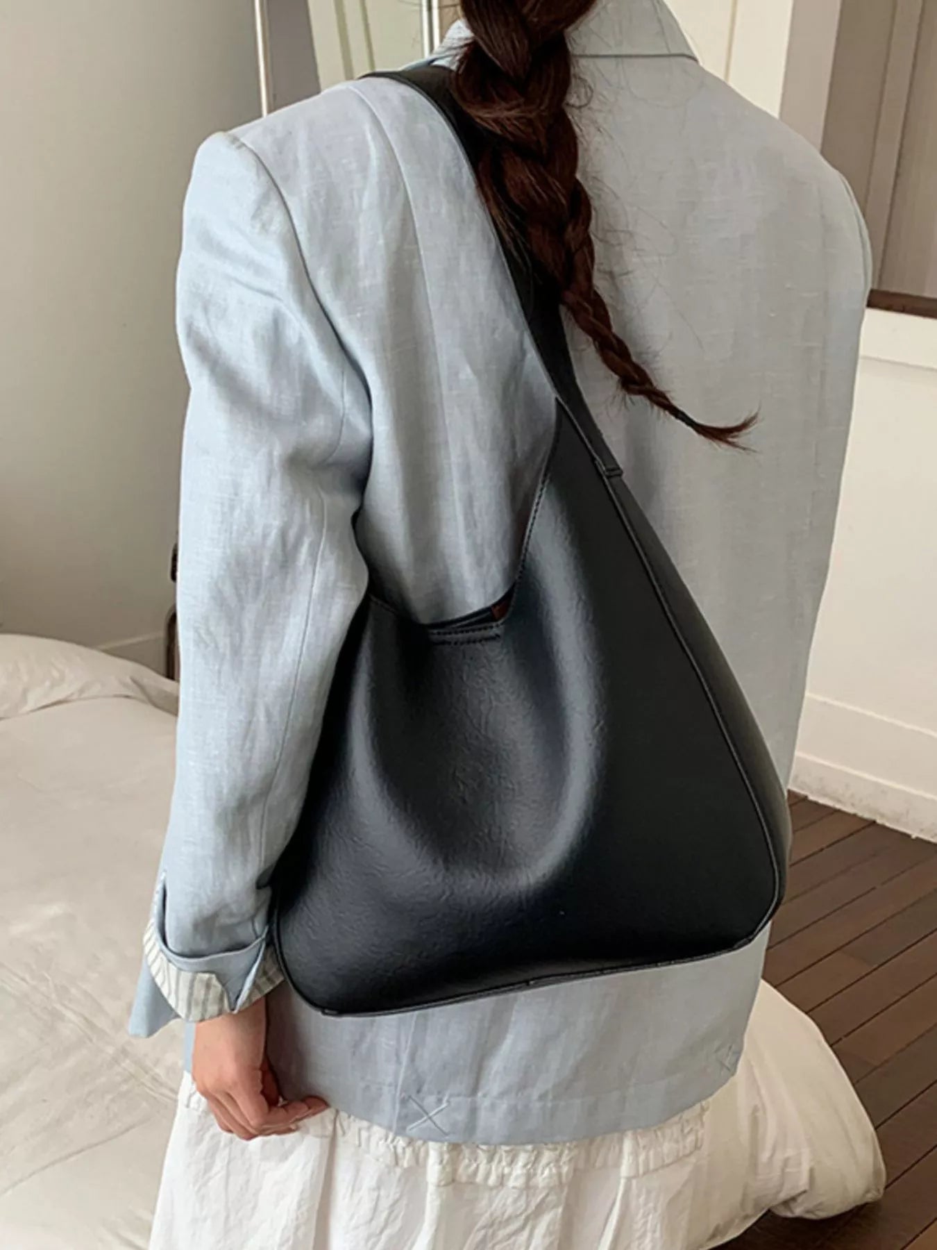 PU Leather Shoulder Bag