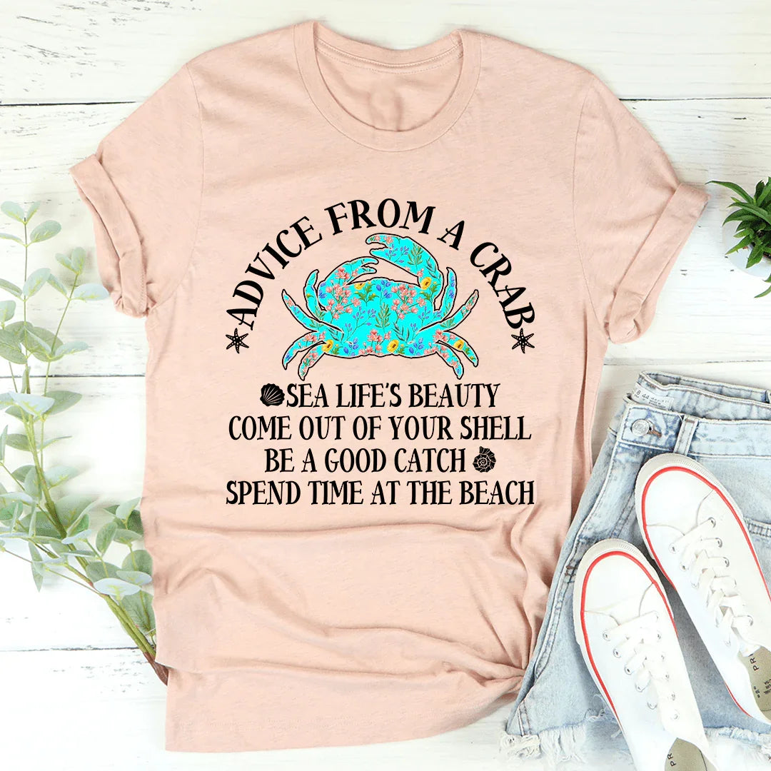 Advice From A Crab Tee