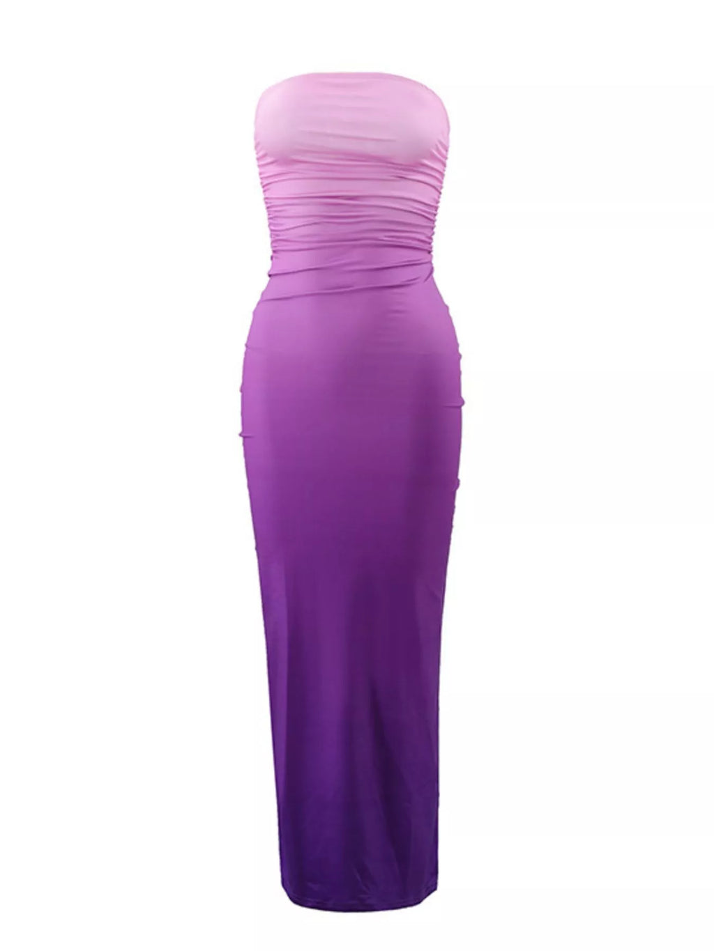 Gradient Tube Bodycon Midi Dress