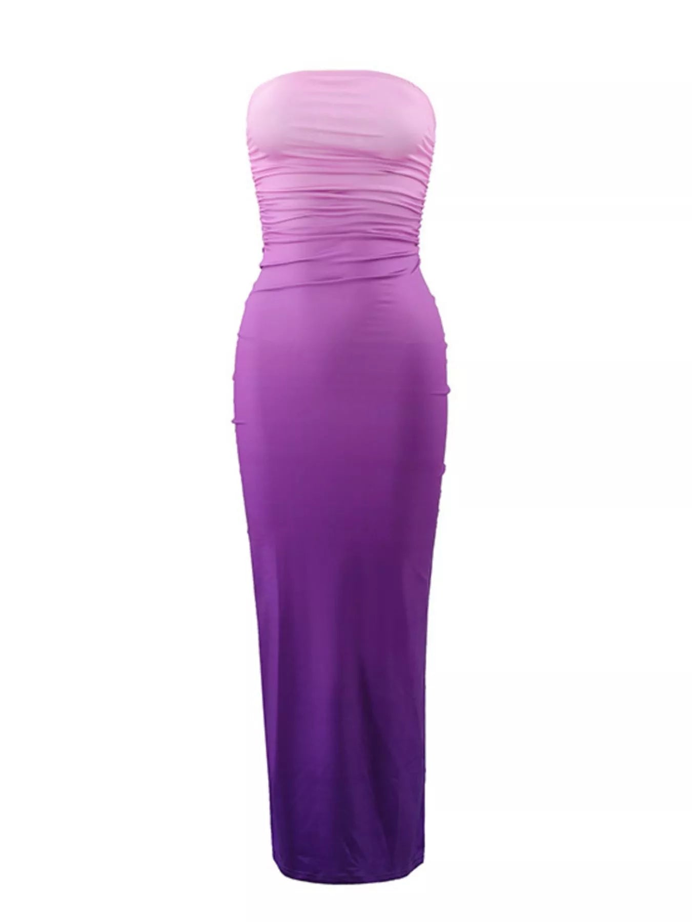 Gradient Tube Bodycon Midi Dress