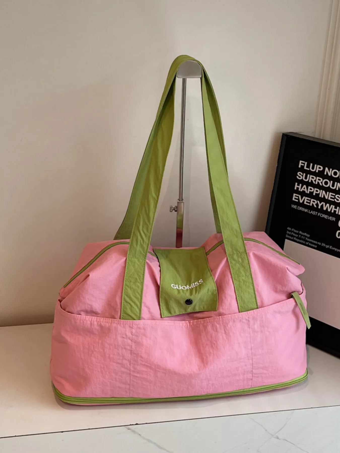 Two-Tone Lightweight Travel Bag