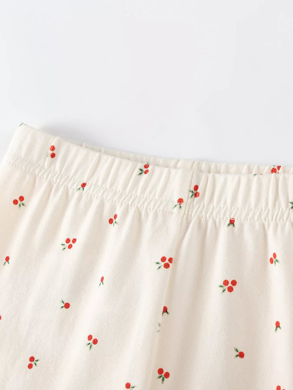 Children's Bunny Embroidered Top & Capri Leggings Set
