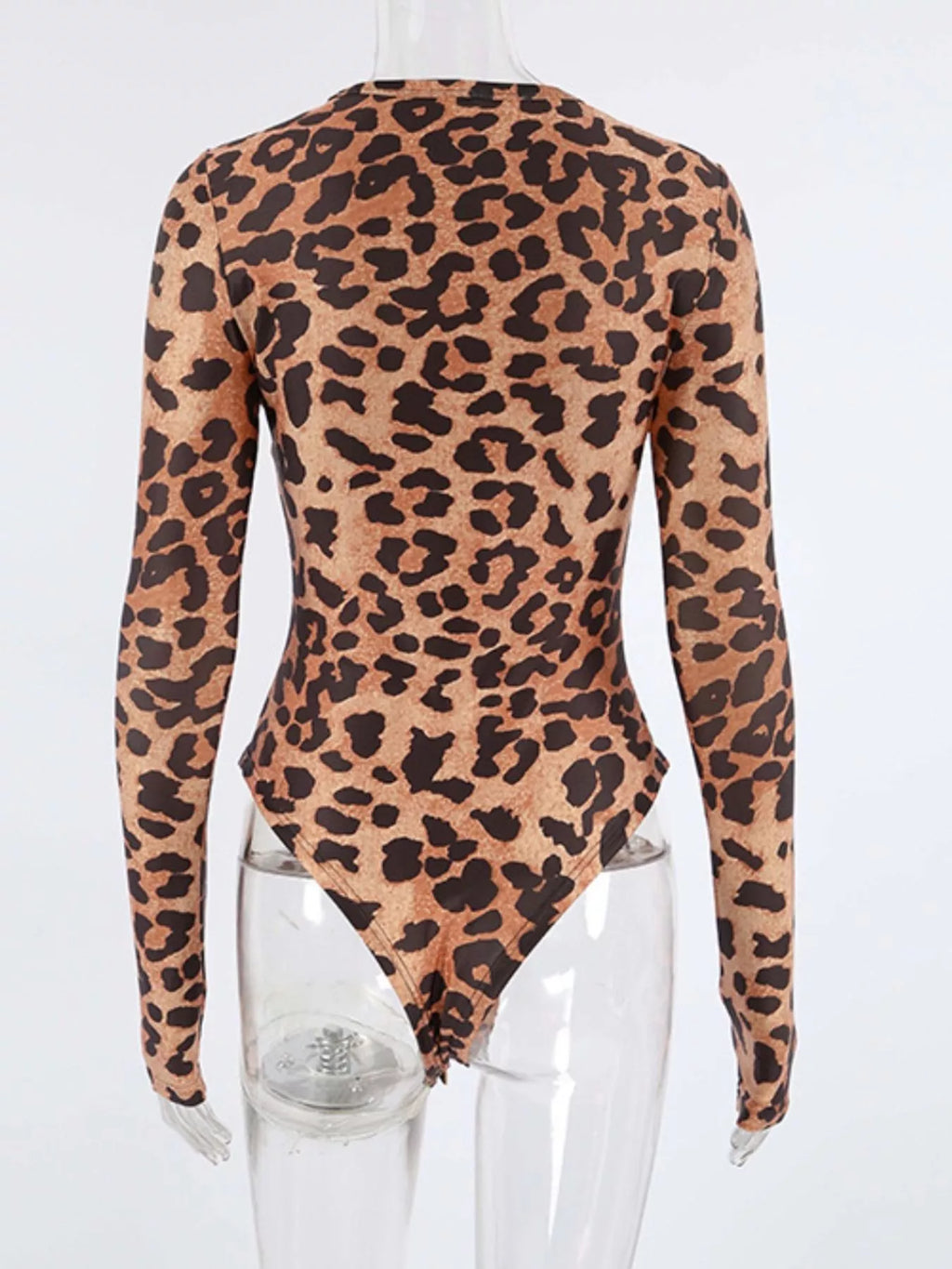 Leopard Long Sleeve Bodysuit