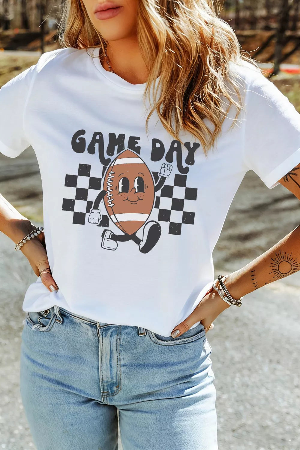 Game Day Football Graphic T-Shirt