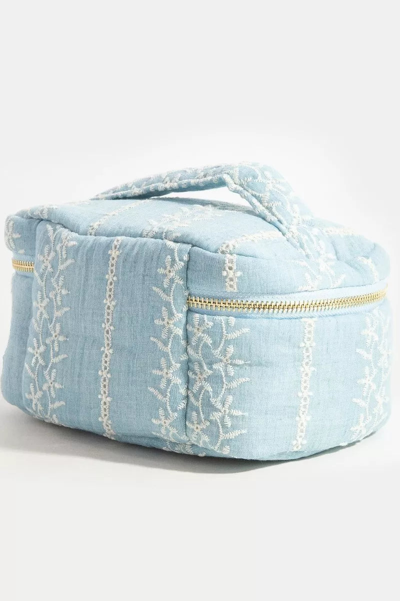 Fame Flower Vine Pattern Makeup Case Cosmetic Bag