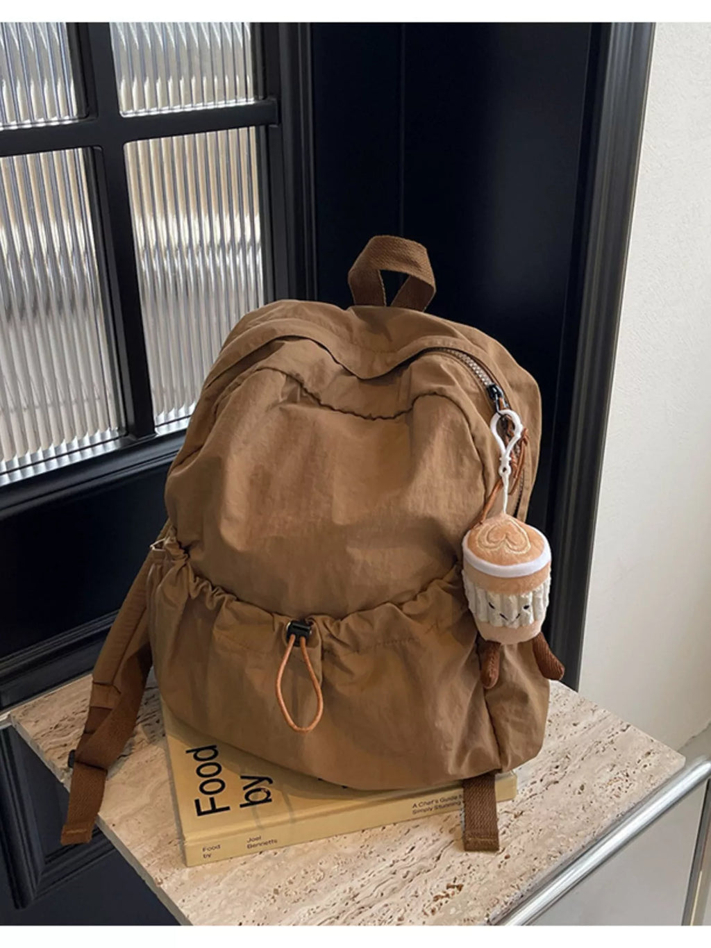 Casual Lightweight Drawstring Backpack Bag