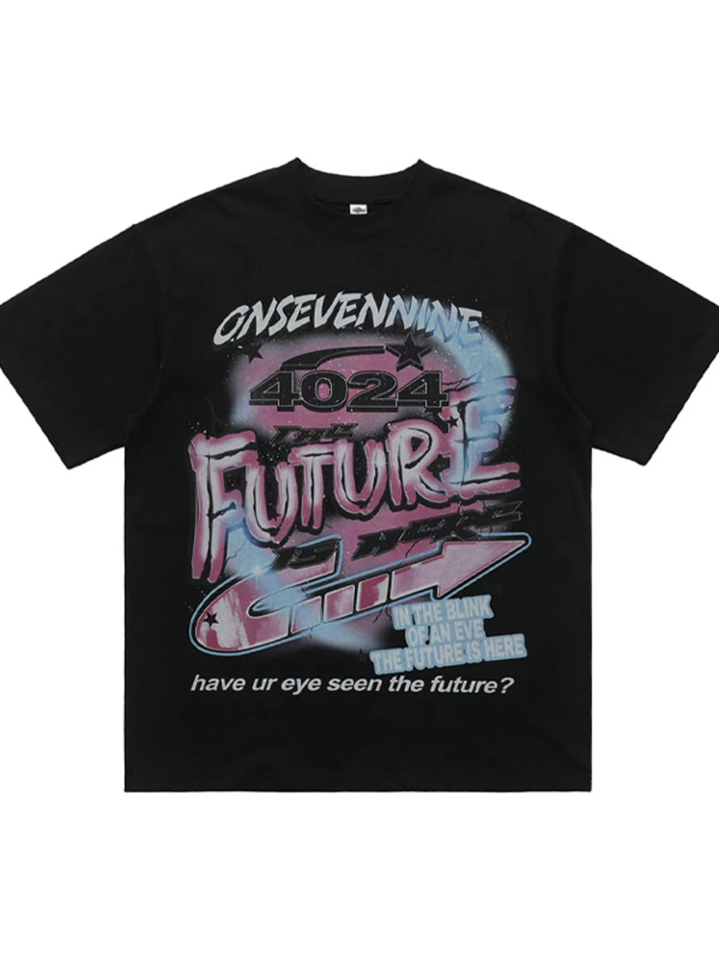 Men's Onsevennine Future Graphic Oversized T-Shirt