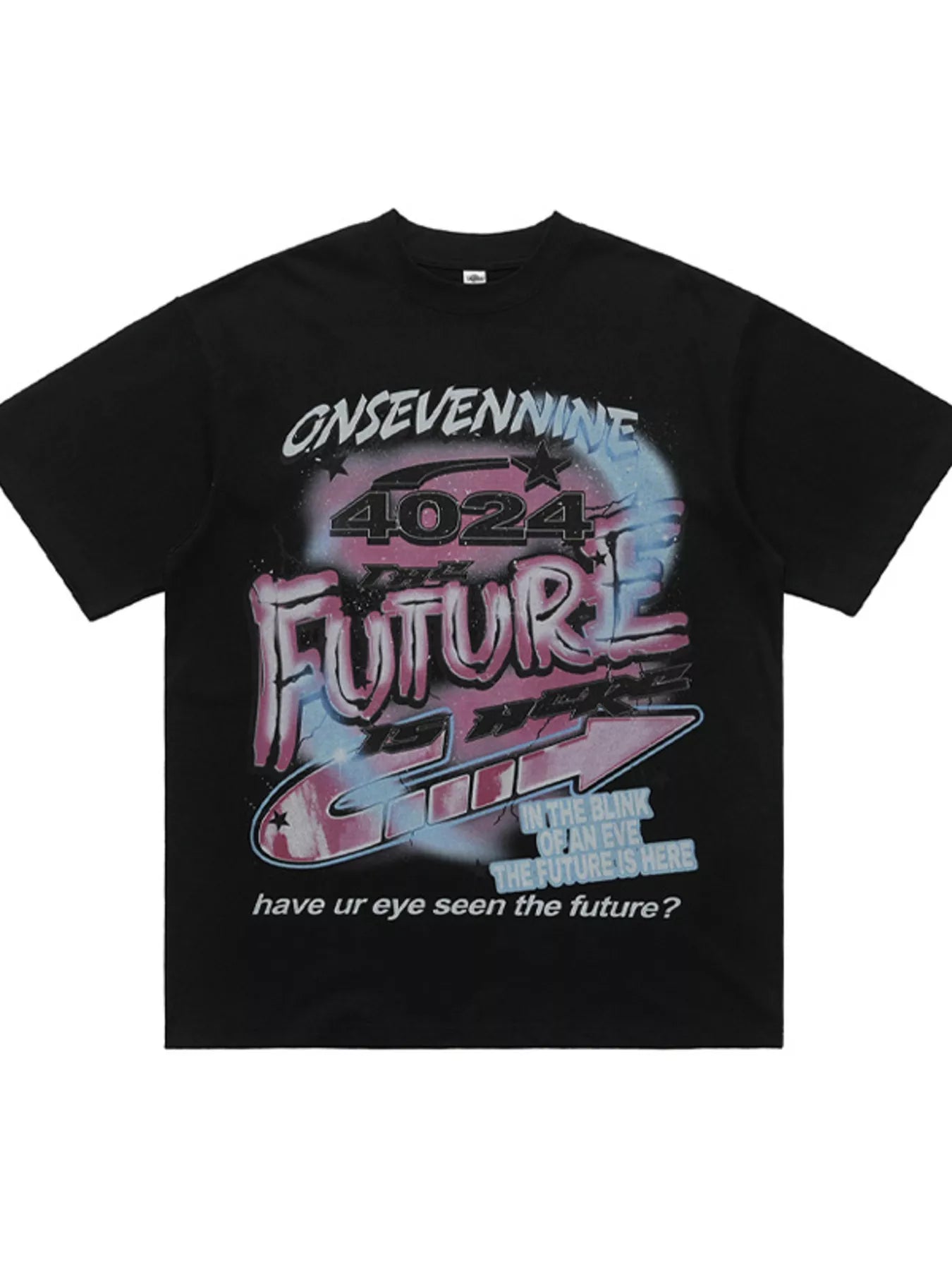 Men's Onsevennine Future Graphic Oversized T-Shirt
