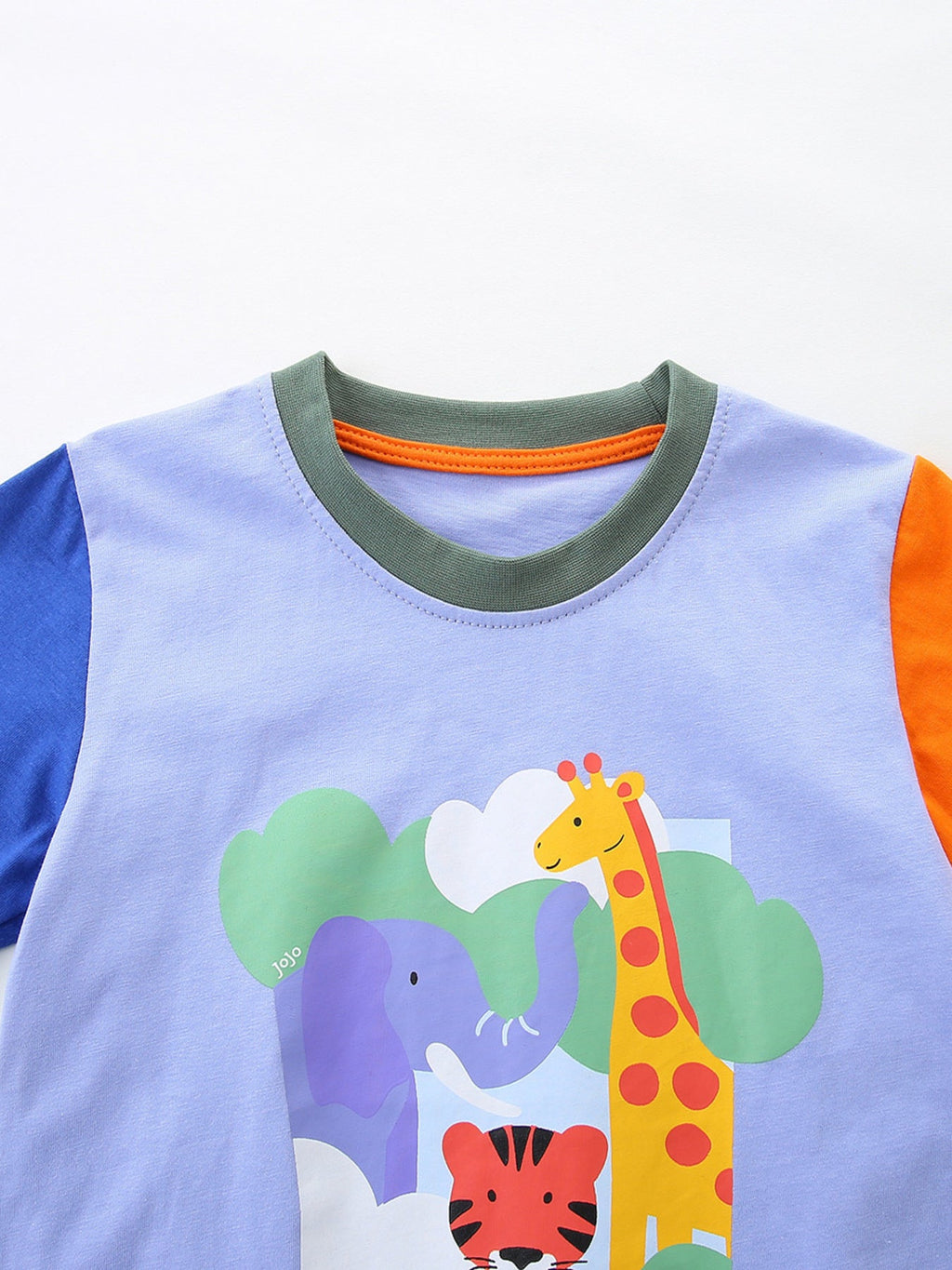Children's Animal Graphic Short Sleeve T-Shirt