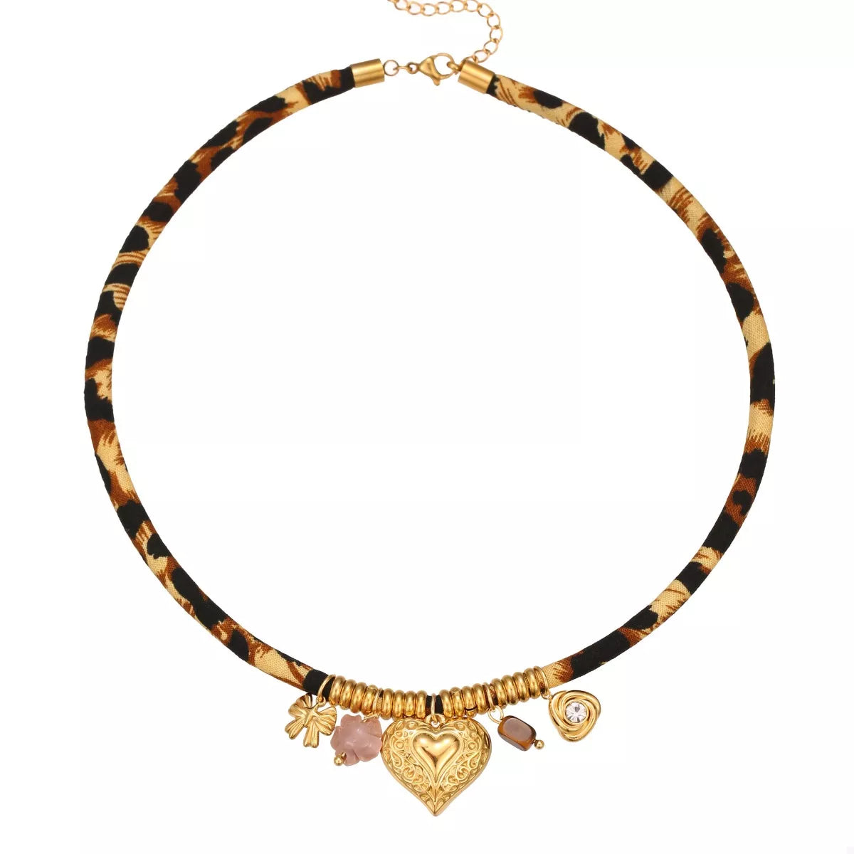 Leopard 18K Gold-Plated Necklace