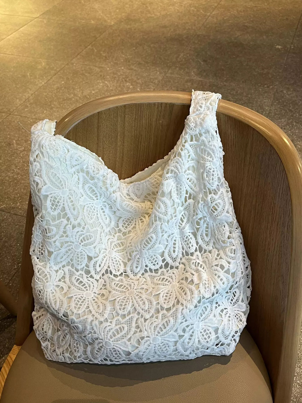 Floral Lace Handbag