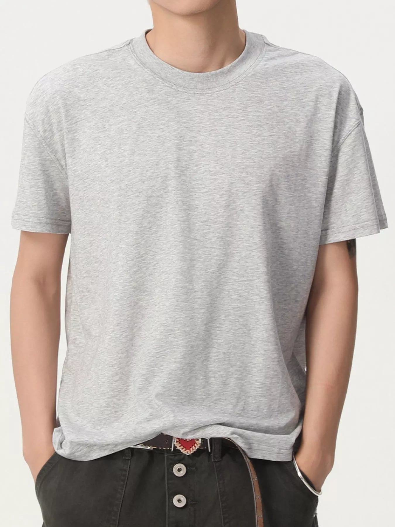 Men's Round Neck Short Sleeve T-Shirt