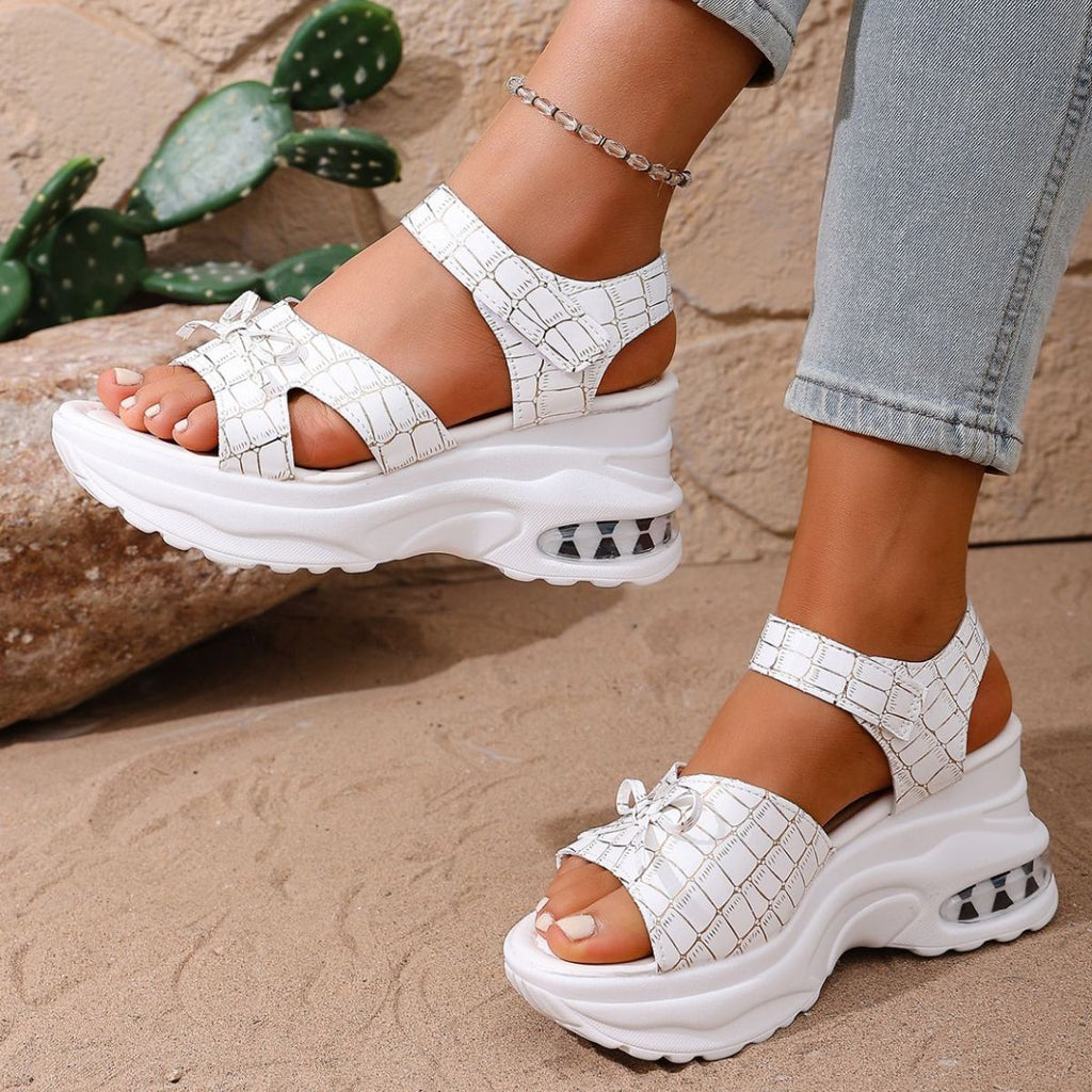 Open Toe Wedge Sandals