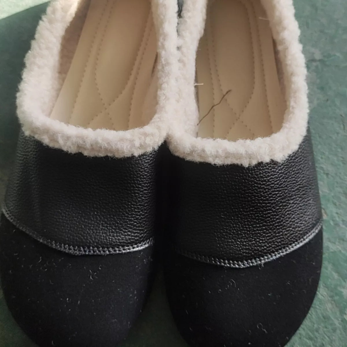 Plush-Lined Slip-Ons