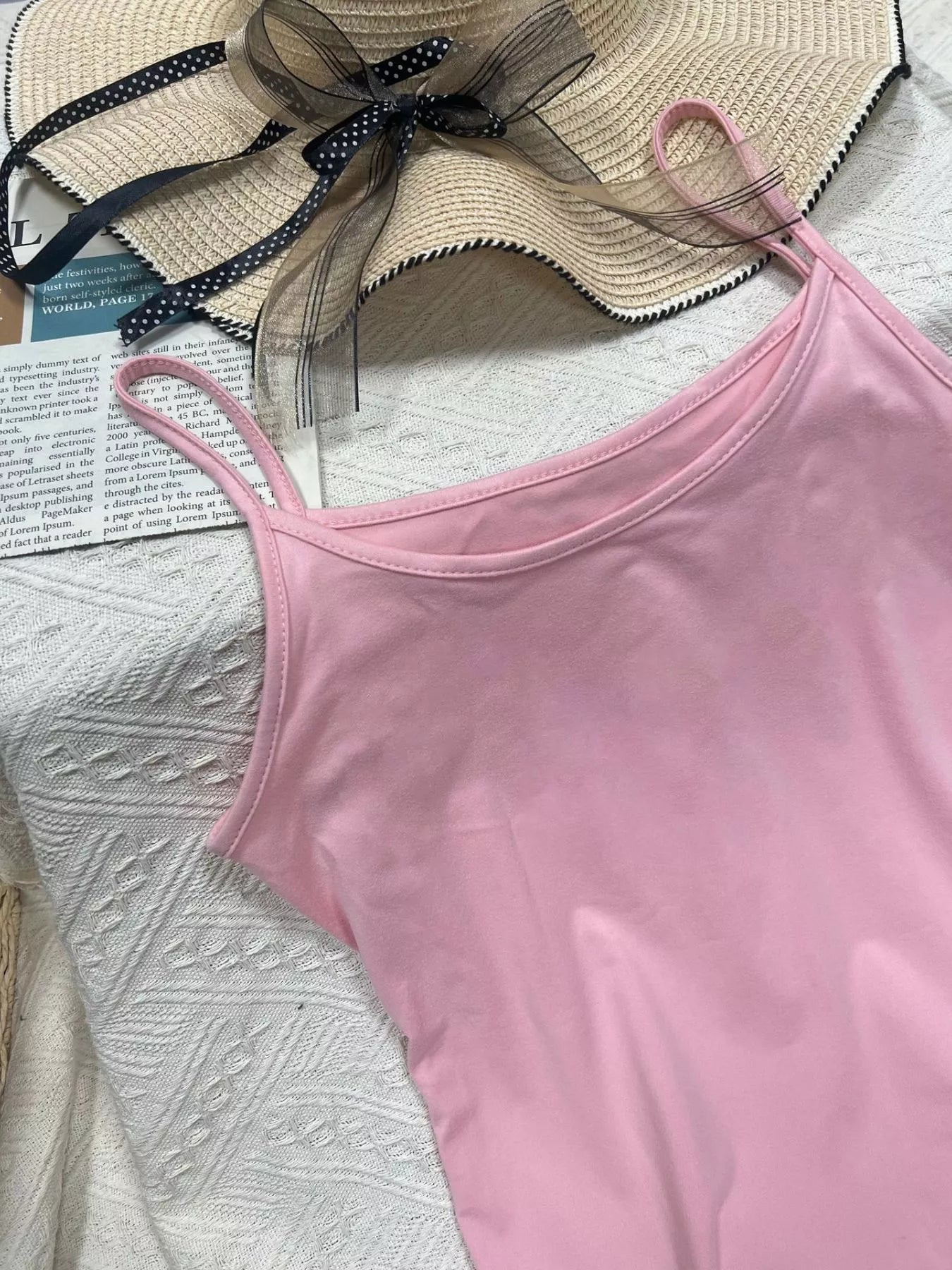 Scoop Neck Cami and Shorts Active Set