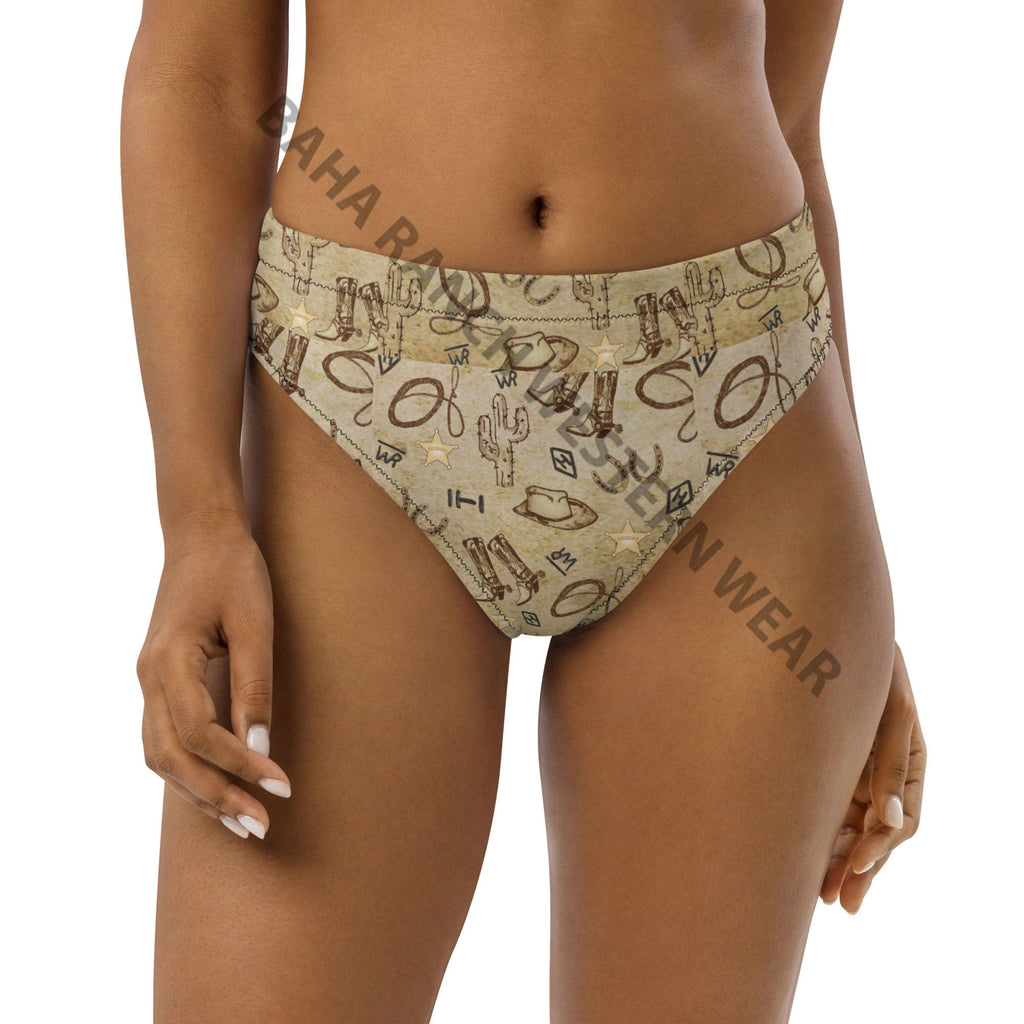 Baha Ranch Yeehaw Vintage Western Bikini Bottom