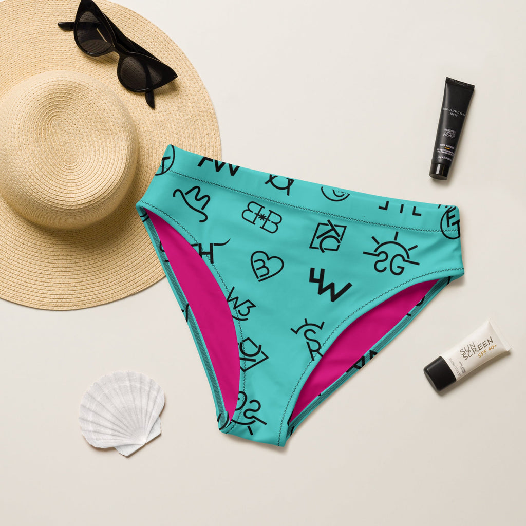 Baha Ranch Yeehaw Turquoise Brands Bikini Bottom