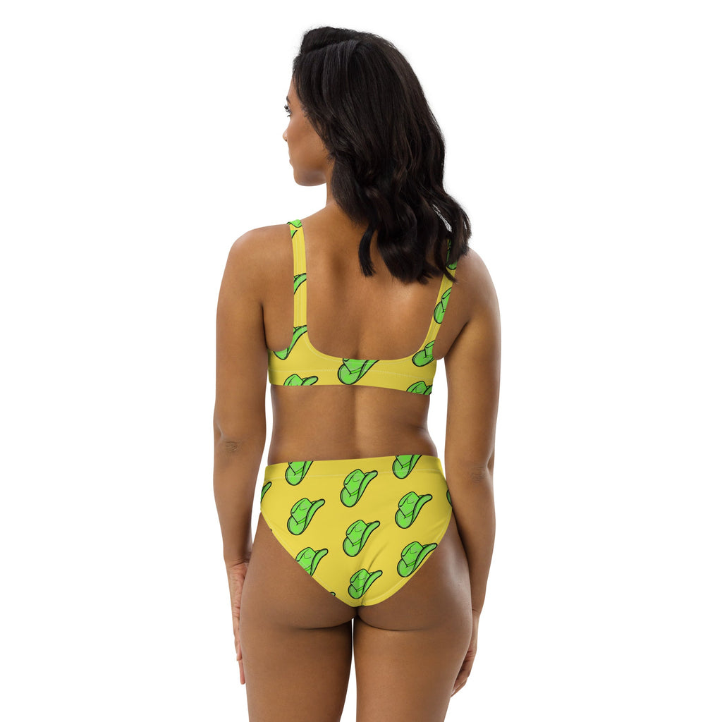 Baha Ranch Yeehaw Green Hat Bikini