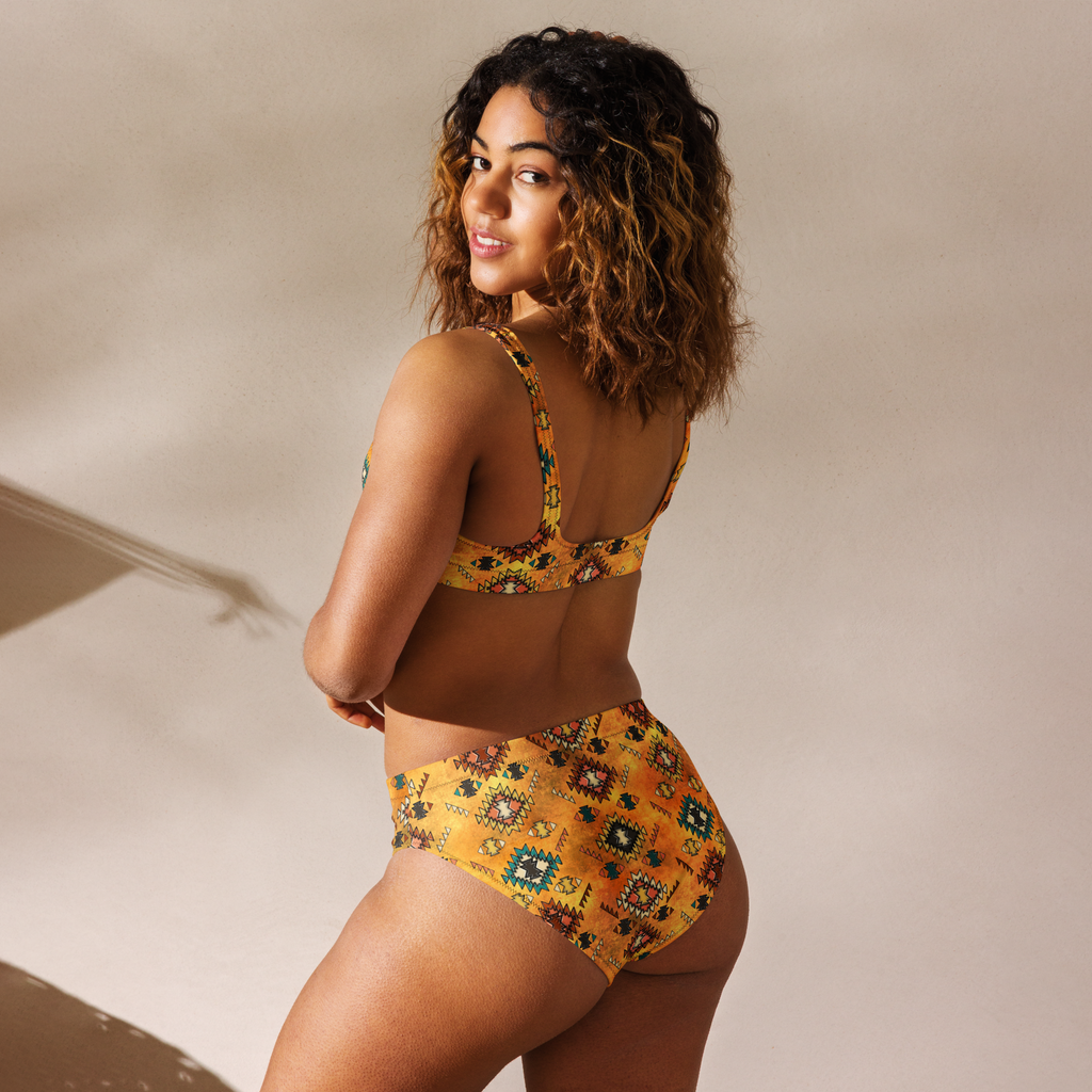 Baha Ranch Yeehaw Golden Aztec Bikini