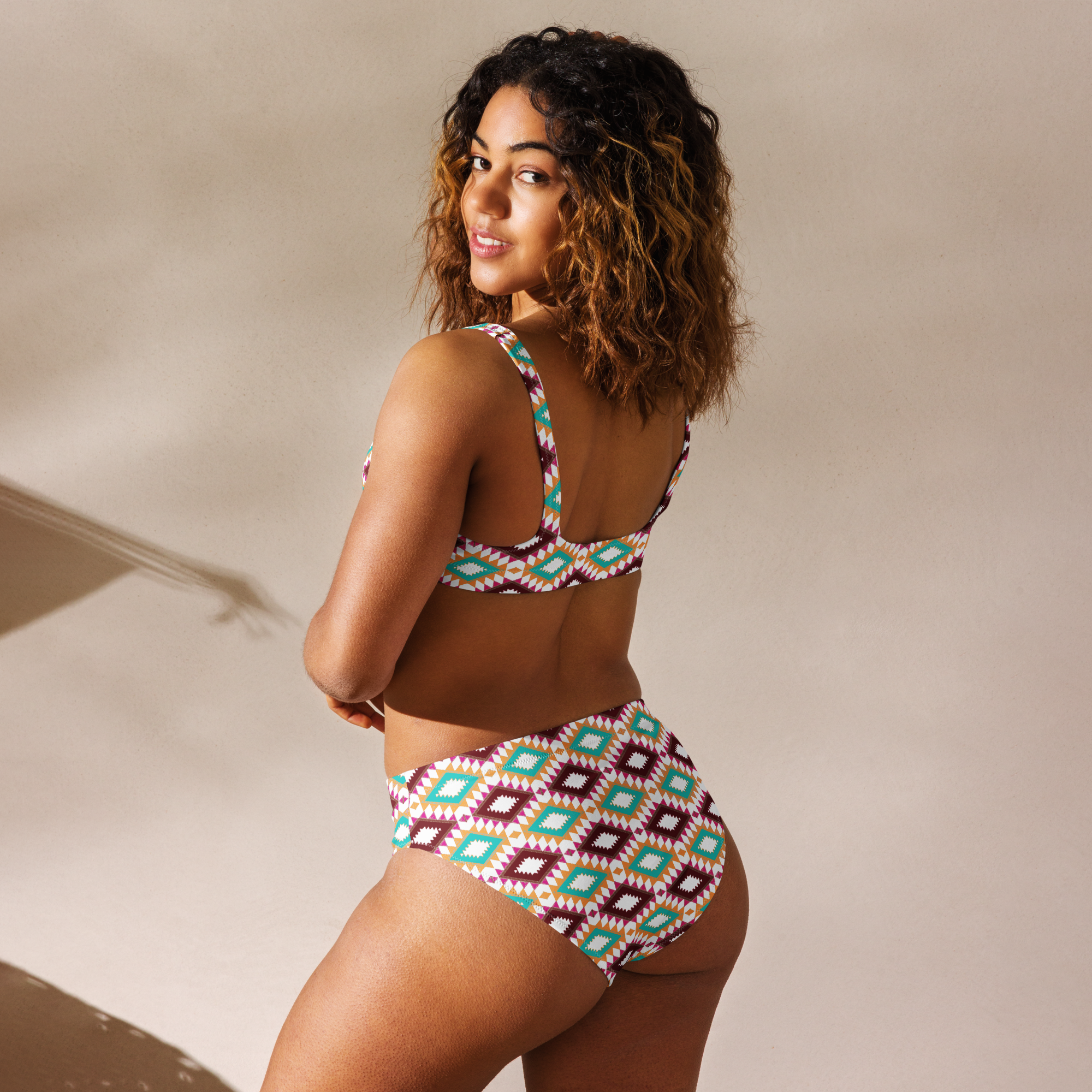 Baha Ranch Yeehaw Aztec Print Bikini
